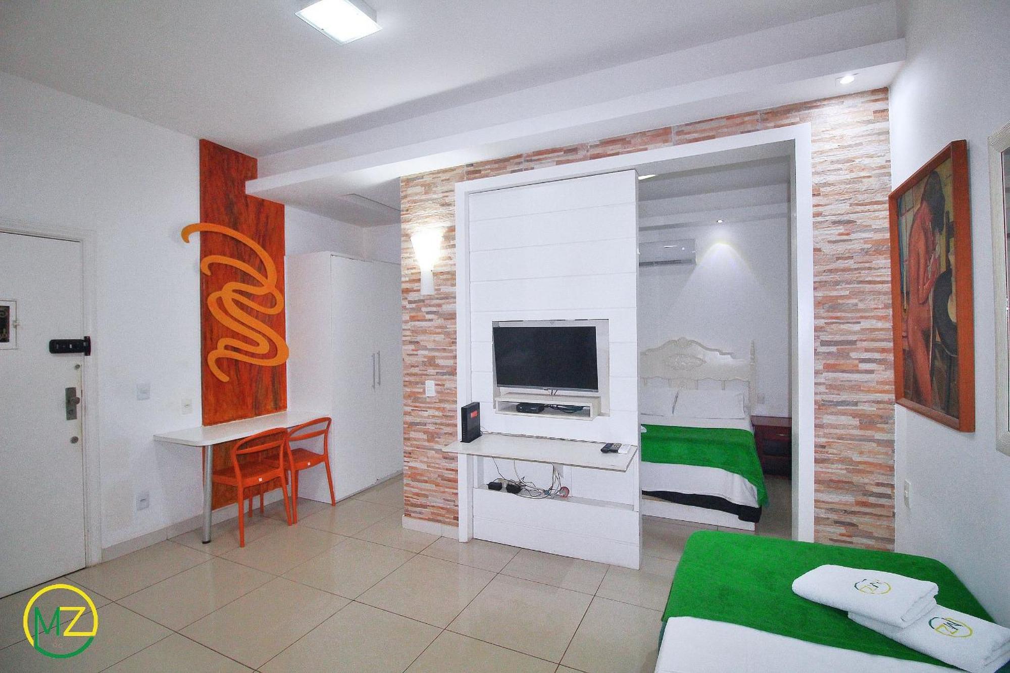 Studio Silencioso Para 3 Pessoas Em Copacabana - Rio de Janeiro, Rio de Janeiro